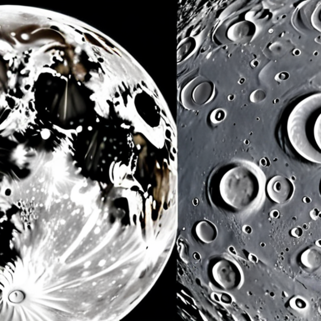 달 탐사선 개발 기술 - Here are three detailed image prompts based on the provided text, designed to capture the essence of...
