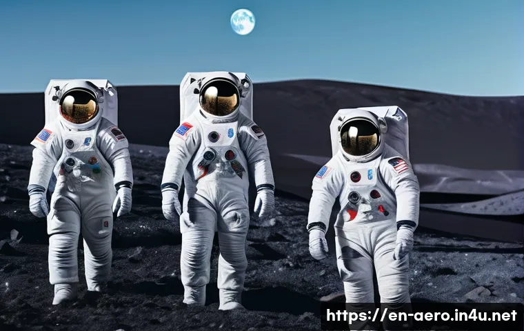 아르테미스 프로그램 - **"A vibrant and diverse crew of young astronauts, including women and people of color, stand proudl...