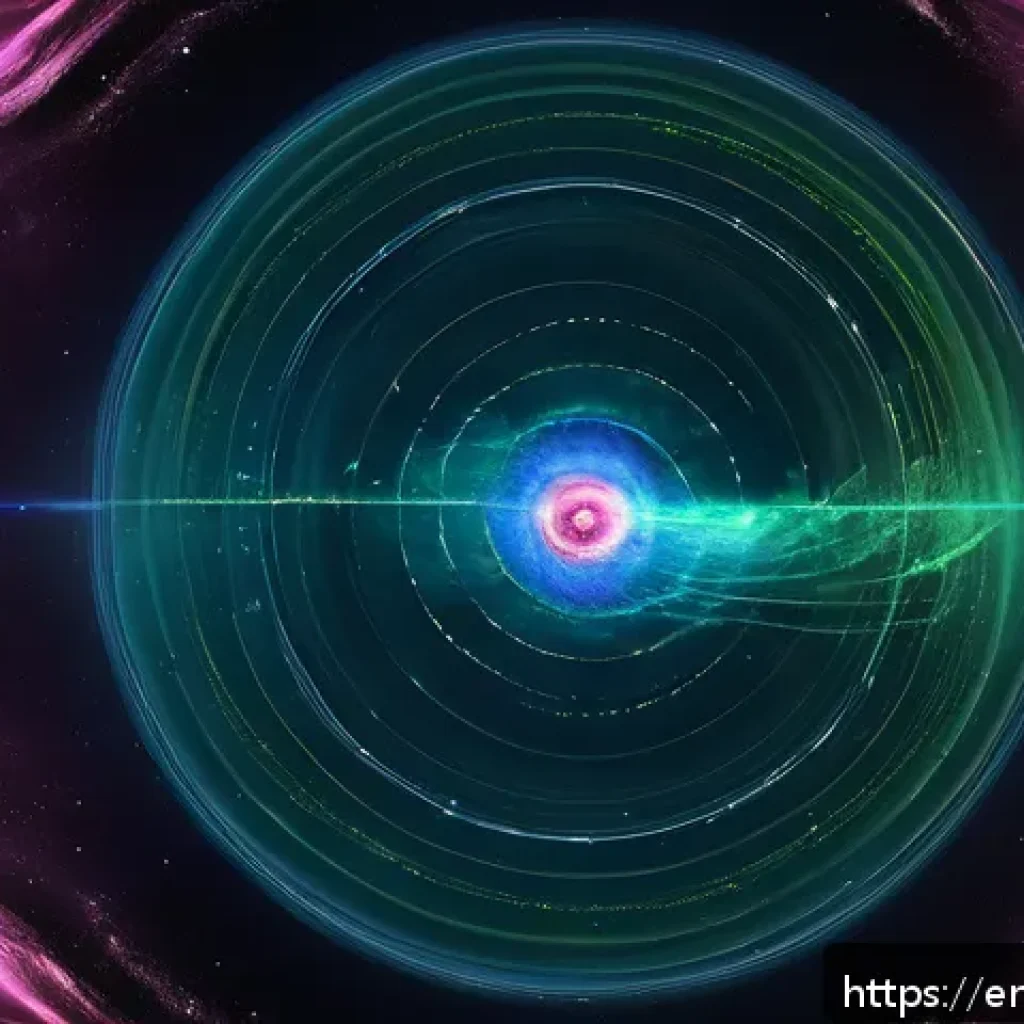 태양풍과 우주환경 영향 - A highly detailed digital illustration of Earth’s magnetosphere under solar wind bombardment, showin...