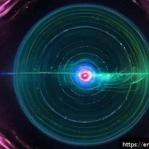 Home 17 태양풍과 우주환경 영향 - A highly detailed digital illustration of Earth’s magnetosphere under solar wind bombardment, showin...