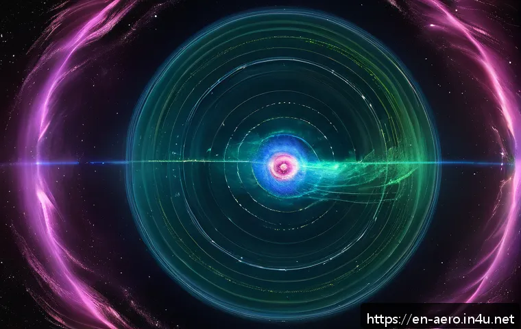 태양풍과 우주환경 영향 - A highly detailed digital illustration of Earth’s magnetosphere under solar wind bombardment, showin...